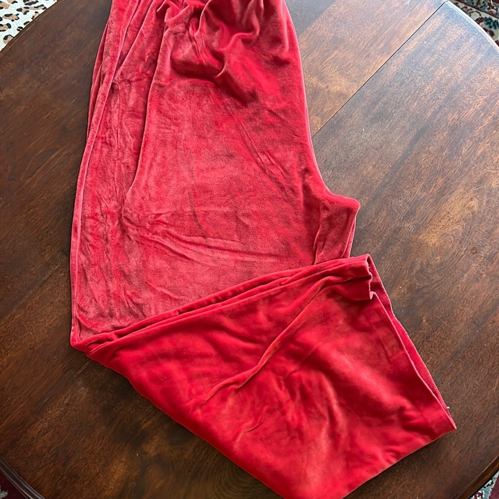 Joggers Red Velvet Sz 2X